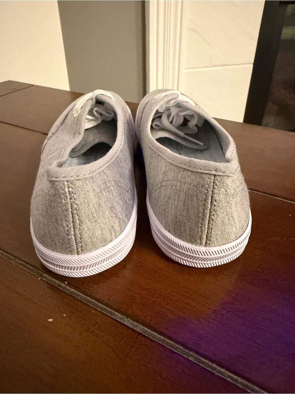 Casual Knit Lace-Up Sneakers for Men - Grey - Picture 3 of 6